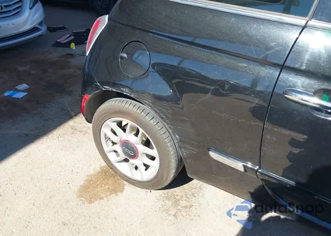 2012 Fiat 500 Lounge from USA, damaged, VIN 3C3CFFCR9CT270512